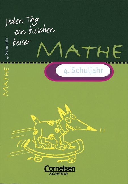 Jeden Tag ein bisschen besser. Mathematik / 4. Schuljahr - &Uuml;bungsheft mit eingeheftetem L&ouml;sungsteil (16 S.) - Udo Quak