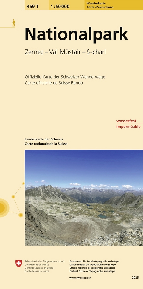 459T Nationalpark Wanderkarte