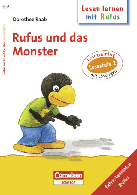 Dorothee Raab - Lesen lernen mit Rufus / Lesestufe 2 - Rufus und das Monster - Dorothee Raab