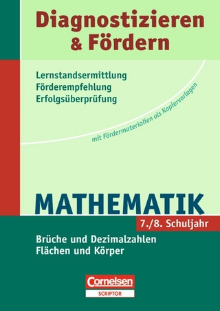 Diagnostizieren und Fördern - Kopiervorlagen - Mathematik / 7./8. Schuljahr - Brüche und Dezimalzahlen - Flächen und Körper