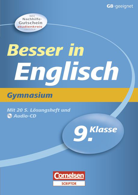Besser in der Sekundarstufe I - Gymnasium / 9. Schuljahr - &Uuml;bungsbuch mit separatem L&ouml;sungsheft (20 S.) und H&ouml;r-CD - Robert Klimmt