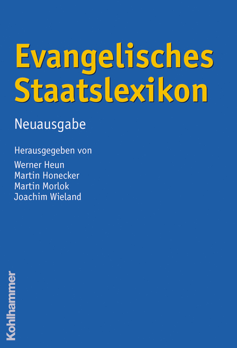 Evangelisches Staatslexikon - 