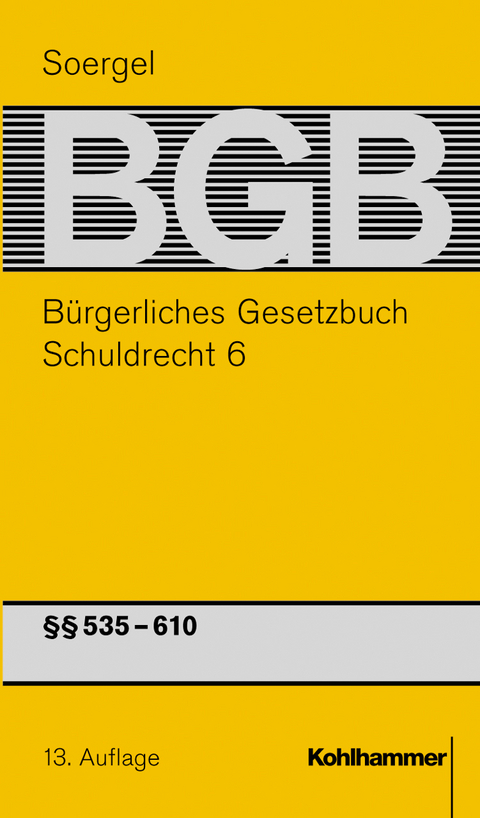 B&uuml;rgerliches Gesetzbuch mit Einf&uuml;hrungsgesetz und Nebengesetzen (BGB) - Hans-Werner Eckert, Walther Heintzmann, Michael Matthiessen