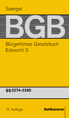 B&uuml;rgerliches Gesetzbuch mit Einf&uuml;hrungsgesetz und Nebengesetzen (BGB) - J&uuml;rgen Damrau, Walter Zimmermann, Andreas Dielitz