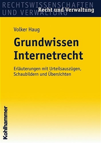Grundwissen Internetrecht - Volker Haug
