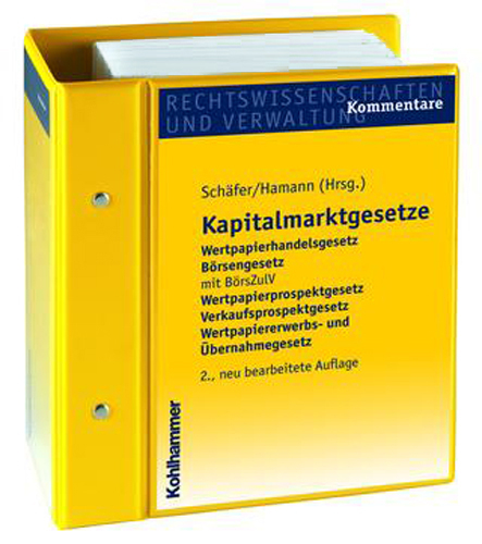 Kapitalmarktgesetze - 