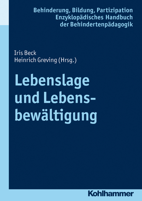 Lebenslage und Lebensbew&auml;ltigung - 