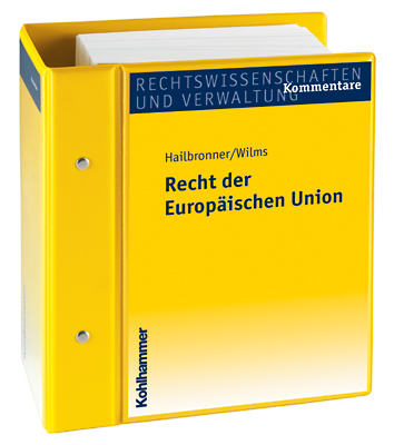 Recht der Europ&auml;ischen Union - 