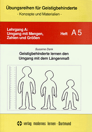Geistigbehinderte lernen den Umgang mit dem Längenmass