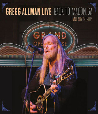 Gregg Allman Live: Back To Macon, GA, 1 Blu-ray