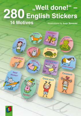 "Well done!" &ndash; 280 English Stickers - 