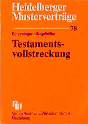 Testamentsvollstreckung