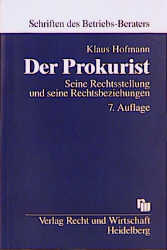 Der Prokurist - Klaus Hofmann