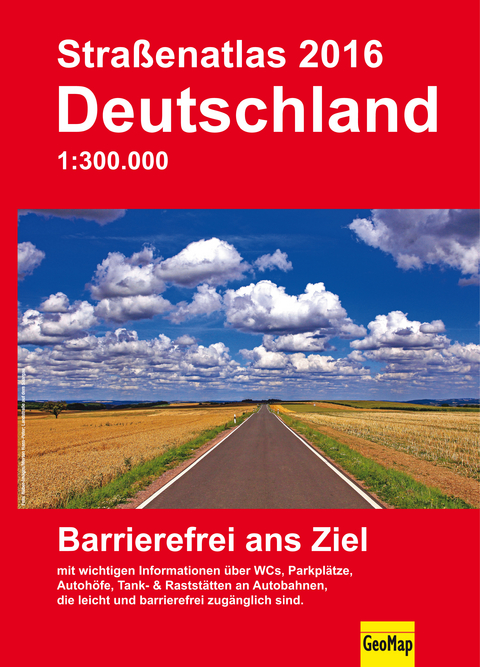 Stra&szlig;enatlas Deutschland 2016