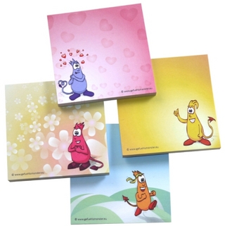 Gefühlsmonster Haftnotizen