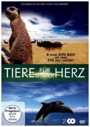 Tiere für unser Herz, 2 DVDs