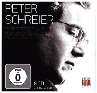 Peter Schreier - Die Edition zum 80. Geburtstag, 8 Audio-CDs + 1 DVD