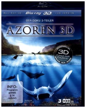 Azoren 3D - Auf den Spuren von Entdeckern, Walen und Vulkanen - Gesamtbox, 3 Blu-ray