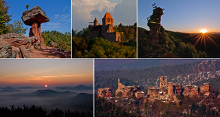 Maxipostkarten Wasgau-Kollektion