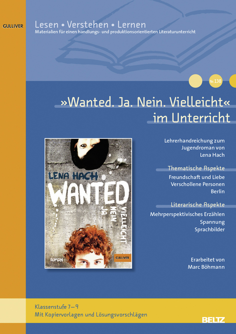 &raquo;Wanted&laquo; im Unterricht - Marc B&ouml;hmann