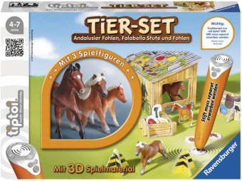 Tier-Set Falabellas, tiptoi Spielfigur mit Steuerungskarten