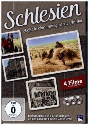 Schlesien - Reise in eine unvergessene Heimat, 4 DVDs