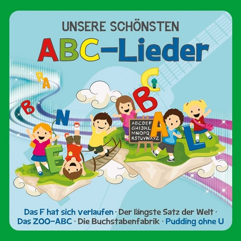 Familie Sonntag - Unsere sch&ouml;nsten ABC-Lieder, 1 Audio-CD