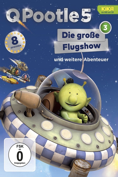 Q Pootle 5 - Die gro&szlig;e Flugshow, 1 DVD