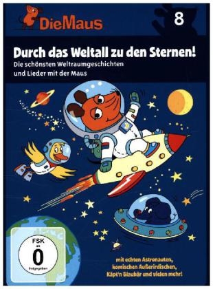Die Sendung mit der Maus - Durch das Weltall zu den Sternen!, 1 DVD, 1 DVD-Video