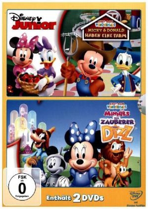 Micky Maus Wunderhaus - Der Zauberer von Dizz / Micky und Donald haben eine Farm, 2 DVDs (Doppelpack)