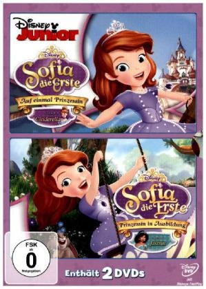 Sofia die Erste: Auf einmal Prinzessin / Prinzessin in Ausbildung, 2 DVDs (Doppelpack)