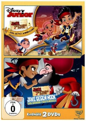 Jake und die Nimmerland Piraten - Jake rettet Nimmerland / Jake gegen Hook - Das gro&szlig;e Pirattenduell, 2 DVD (Doppelpack)