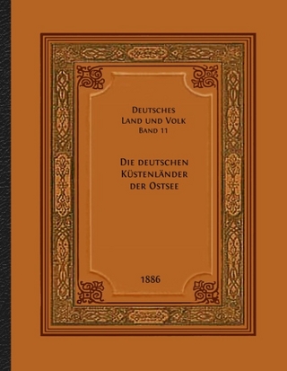 Die deutschen Küstenländer der Ostsee.