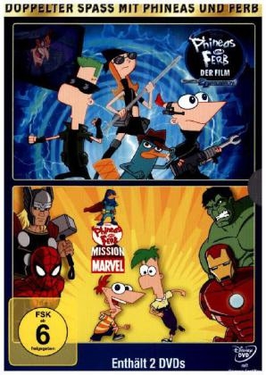 Disney Phineas und Ferb - Mission Marvel / Quer durch die 2. Dimension, 2 DVDs (Doppelpack)