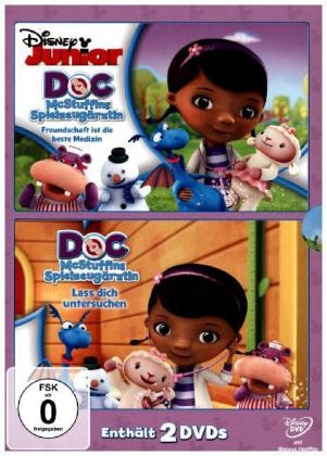 Doc McStuffins, Spielzeugärztin: Lass dich untersuchen / Freundschaft ist die beste Medizin, 2 DVDs (Doppelpack)