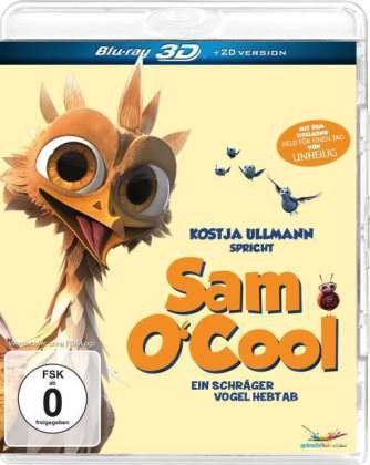 Sam O'Cool - Ein schr&auml;ger Vogel hebt ab! 3D, 1 Blu-ray - 