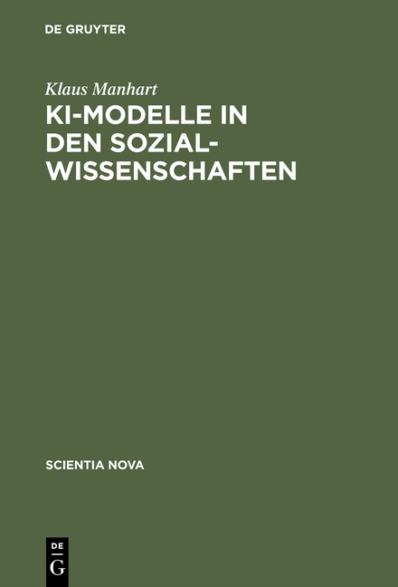 KI-Modelle in den Sozialwissenschaften - Klaus Manhart