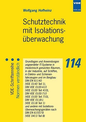 Schutztechnik mit Isolationsüberwachung - Wolfgang Hofheinz