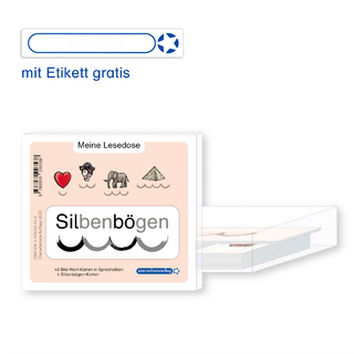 Meine Lesedose - Silbenbögen - Silben lesen lernen