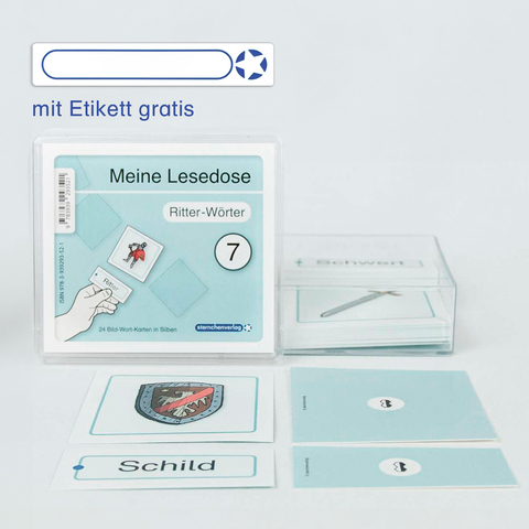 Meine Lesedose 7 - Ritter-W&ouml;rter - Katrin Langhans