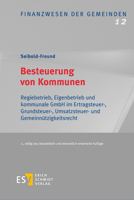 Besteuerung von Kommunen - Sabine Seibold-Freund