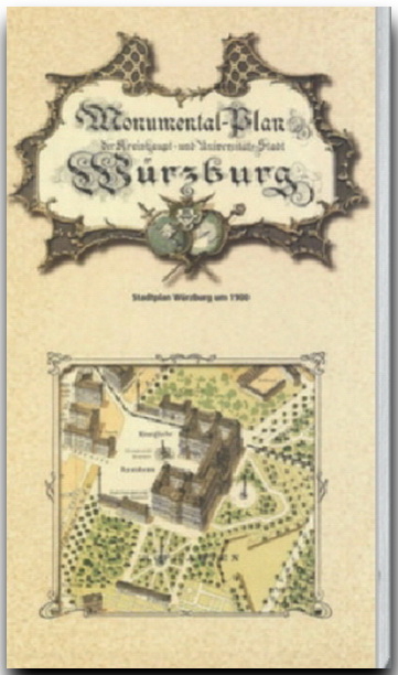 W&Uuml;RZBURG um 1900 - Ein historischer Stadtplan