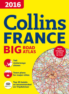 2016 Collins France Big Road Atlas