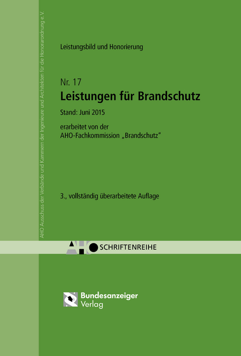 Leistungen f&uuml;r Brandschutz - 