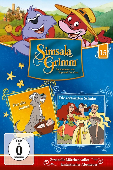 SimsalaGrimm - Der alte Sultan / Die zertanzten Schuhe. Folge.15, 1 DVD