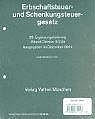 Erbschaftsteuer- und Schenkungsteuergesetz