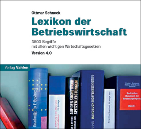 Lexikon der Betriebswirtschaft CD-ROM 4.0 - 
