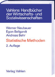 Statistische Methoden - Werner Neubauer, Egon Bellgardt, Andreas Behr