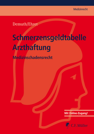 Schmerzensgeldtabelle Arzthaftung