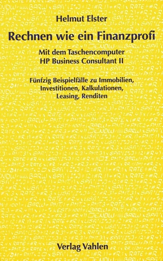 Rechnen wie ein Finanzprofi mit dem Taschencomputer HP Business Consultant II